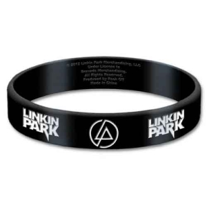 Linkin Park - Classic Logos Gum Wristband i gruppen MERCHANDISE / Merch / Metal hos Bengans Skivbutik AB (5536786)