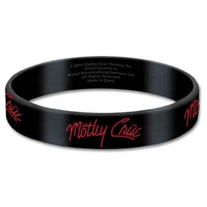 Motley Crue - Logo Gum Wristband i gruppen MERCHANDISE / Merch / Metal hos Bengans Skivbutik AB (5536789)