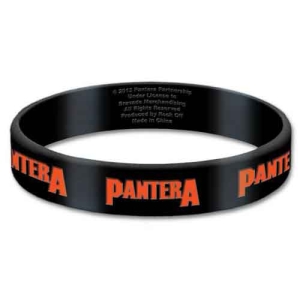 Pantera - Logo Gum Wristband i gruppen MERCHANDISE / Merch / Metal hos Bengans Skivbutik AB (5536794)