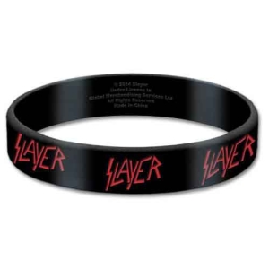 Slayer - Logo Gum Wristband i gruppen MERCHANDISE / Merch / Metal hos Bengans Skivbutik AB (5536802)