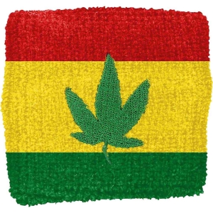 Generic - Rasta Leaf Wristband Sweat i gruppen MERCHANDISE hos Bengans Skivbutik AB (5536832)