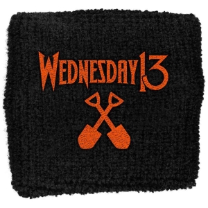 Wednesday 13 - Logo Embroidered Wristband Sweat i gruppen MERCHANDISE hos Bengans Skivbutik AB (5536855)