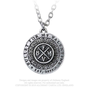 Bullet For My Valentine - Logo Pendant i gruppen MERCHANDISE / Merch / Metal hos Bengans Skivbutik AB (5536870)