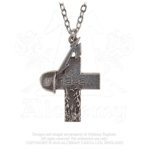 Metallica - Master Of Puppets 1986 Cross Pendant i gruppen MERCHANDISE hos Bengans Skivbutik AB (5536895)