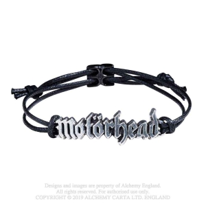 Motorhead - Logo Rope Bracelet i gruppen MERCHANDISE / Merch / Metal hos Bengans Skivbutik AB (5536901)