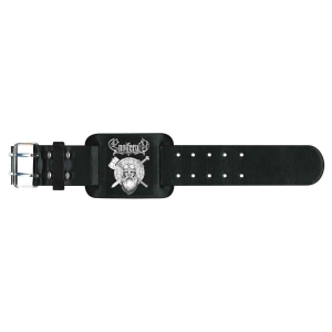 Ensiferum - Sword & Axe Leather Wriststrap i gruppen MERCHANDISE / Merch / Metal hos Bengans Skivbutik AB (5536921)