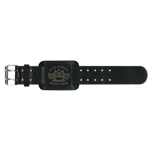 Five Finger Death Punch - Knuckles Leather Wriststrap i gruppen MERCHANDISE hos Bengans Skivbutik AB (5536922)