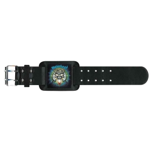 Motorhead - Overkill Leather Wriststrap i gruppen MERCHANDISE / Merch / Metal hos Bengans Skivbutik AB (5536932)