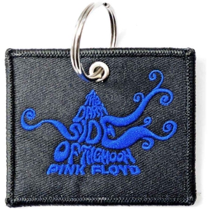 Pink Floyd - Dsotm Swirl Woven Patch Keychain i gruppen MERCHANDISE hos Bengans Skivbutik AB (5536953)