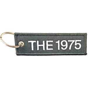 The 1975 - Logo Woven Patch Keychain i gruppen MERCHANDISE hos Bengans Skivbutik AB (5536970)