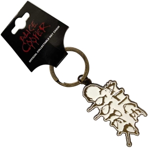 Alice Cooper - Dripping Logo Gold Keychain i gruppen VI TIPSER / Nyankommet Merch / Juni hos Bengans Skivbutik AB (5536990)