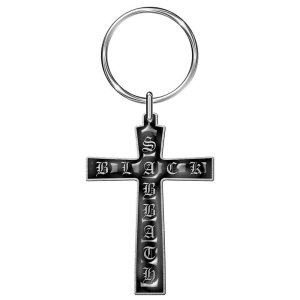 Black Sabbath - Cross Keychain i gruppen MERCHANDISE / Merch / Metal hos Bengans Skivbutik AB (5537002)