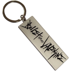 Bullet For My Valentine - Engraved Logo Keychain i gruppen MERCHANDISE / Merch / Metal hos Bengans Skivbutik AB (5537013)