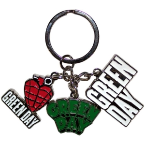 Green Day - Logo Charms Keychain i gruppen MERCHANDISE / Merch / Punk hos Bengans Skivbutik AB (5537033)