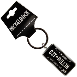 Nickelback - License Plate Keychain i gruppen VI TIPSER / Nyankommet Merch / Juni hos Bengans Skivbutik AB (5537067)