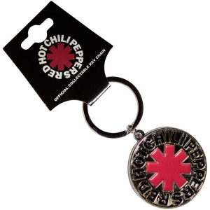 Red Hot Chili Peppers - Asterisk Logo Silver Keychain i gruppen VI TIPSER / Nyankommet Merch / Juni hos Bengans Skivbutik AB (5537087)