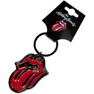 Rolling Stones  - Classic Tongue Black Keychain i gruppen VI TIPSER / Nyankommet Merch / Juni hos Bengans Skivbutik AB (5537090)