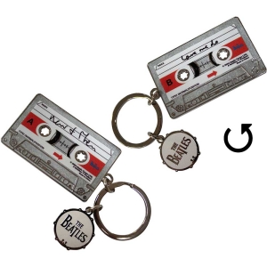 The Beatles - Now & Then Cassette Keychain i gruppen MERCHANDISE / Merch / Pop-Rock hos Bengans Skivbutik AB (5537109)