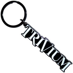 Trivium - Logo Black Keychain i gruppen MERCHANDISE / Merch / Metal hos Bengans Skivbutik AB (5537128)