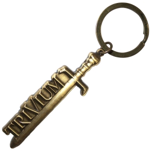 Trivium - Gold Sword Keychain i gruppen MERCHANDISE / Merch / Metal hos Bengans Skivbutik AB (5537129)