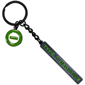 Type O Negative - Text Logo Keychain i gruppen MERCHANDISE / Merch / Metal hos Bengans Skivbutik AB (5537137)