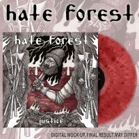 Hate Forest - Justice (Cloudy Vinyl Lp) i gruppen VI TIPSER / Fredagsutgivelser / Fredag den 28:e Juni 2024 hos Bengans Skivbutik AB (5537150)