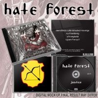 Hate Forest - Justice i gruppen VI TIPSER / Fredagsutgivelser / Fredag den 28:e Juni 2024 hos Bengans Skivbutik AB (5537200)