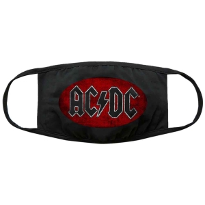 Ac/Dc - Oval Logo Vintage Bl Face Mask i gruppen MERCHANDISE hos Bengans Skivbutik AB (5537224)