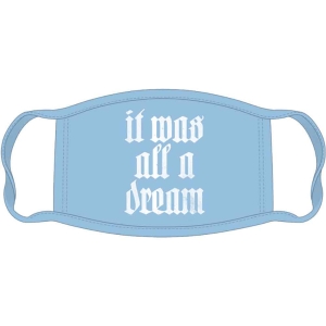 Biggie Smalls - All A Dream Lht Blue Face Mask i gruppen MERCHANDISE hos Bengans Skivbutik AB (5537227)