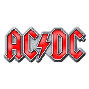 Ac/Dc - Red Logo Pin Badge i gruppen MERCH / Minsishops-merch / Ac/Dc hos Bengans Skivbutik AB (5537255)