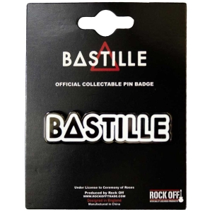 Bastille - Logo Pin Badge i gruppen VI TIPSER / Nyankommet Merch / Juni hos Bengans Skivbutik AB (5537270)