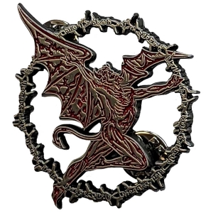 Black Sabbath - Daemon Ring Pin Badge i gruppen MERCHANDISE / Merch / Metal hos Bengans Skivbutik AB (5537275)