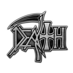 Death - Logo Retail Packed Pin Badge i gruppen MERCHANDISE / Merch / Metal hos Bengans Skivbutik AB (5537294)