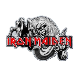 Iron Maiden - Number Of The Beast Pin Badge i gruppen MERCHANDISE / Merch / Metal hos Bengans Skivbutik AB (5537318)