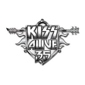 Kiss - Alive 35 Tour Pin Badge i gruppen MERCHANDISE hos Bengans Skivbutik AB (5537339)