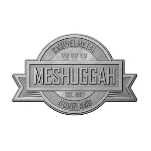 Meshuggah - Crest Pin Badge i gruppen MERCHANDISE / Merch / Metal hos Bengans Skivbutik AB (5537352)