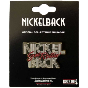 Nickelback - Get Rollin Pin Badge i gruppen VI TIPSER / Nyankommet Merch / Juni hos Bengans Skivbutik AB (5537367)