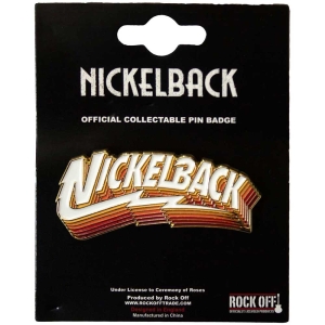 Nickelback - Gradient Shadows Logo Pin Badge i gruppen VI TIPSER / Nyankommet Merch / Juni hos Bengans Skivbutik AB (5537368)