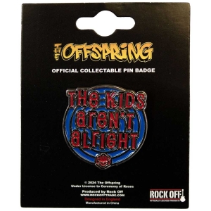 Offspring - The Kids Arent Alright Pin Badge i gruppen VI TIPSER / Nyankommet Merch / Juni hos Bengans Skivbutik AB (5537374)