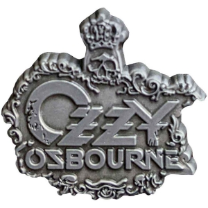 Ozzy Osbourne - Crest Logo Pin Badge i gruppen MERCHANDISE hos Bengans Skivbutik AB (5537376)