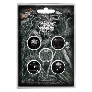 Darkthrone - Old Star Button Badge Pack i gruppen MERCHANDISE hos Bengans Skivbutik AB (5537459)