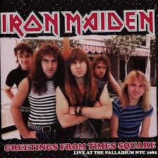 Iron Maiden - Greetings From Times Square - Live At Th i gruppen VINYL / Metal hos Bengans Skivbutik AB (5537565)