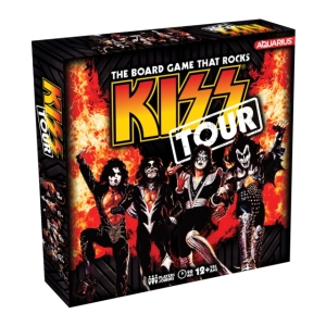 Kiss - Kiss Tour Board Game i gruppen MERCHANDISE / Merch / Metal hos Bengans Skivbutik AB (5537572)