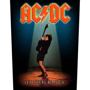 Ac/Dc - Let There Be Rock Back Patch i gruppen MERCHANDISE hos Bengans Skivbutik AB (5537675)