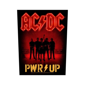 Ac/Dc - Pwr-Up Band Back Patch i gruppen MERCHANDISE hos Bengans Skivbutik AB (5537682)