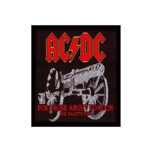 Ac/Dc - For Those About To Rock Red/Glitter Stan i gruppen MERCHANDISE hos Bengans Skivbutik AB (5537684)