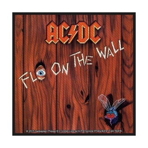 Ac/Dc - Fly On The Wall Standard Patch i gruppen MERCHANDISE hos Bengans Skivbutik AB (5537688)