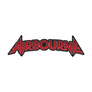 Airbourne - Logo Cut Out Standard Patch i gruppen MERCHANDISE / Merch / Metal hos Bengans Skivbutik AB (5537697)