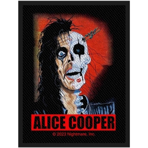 Alice Cooper - Trashed Standard Patch i gruppen MERCHANDISE / Merch / Metal hos Bengans Skivbutik AB (5537708)