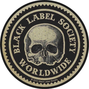 Black Label Society - Worldwide Standard Patch i gruppen MERCHANDISE / Merch / Metal hos Bengans Skivbutik AB (5537745)